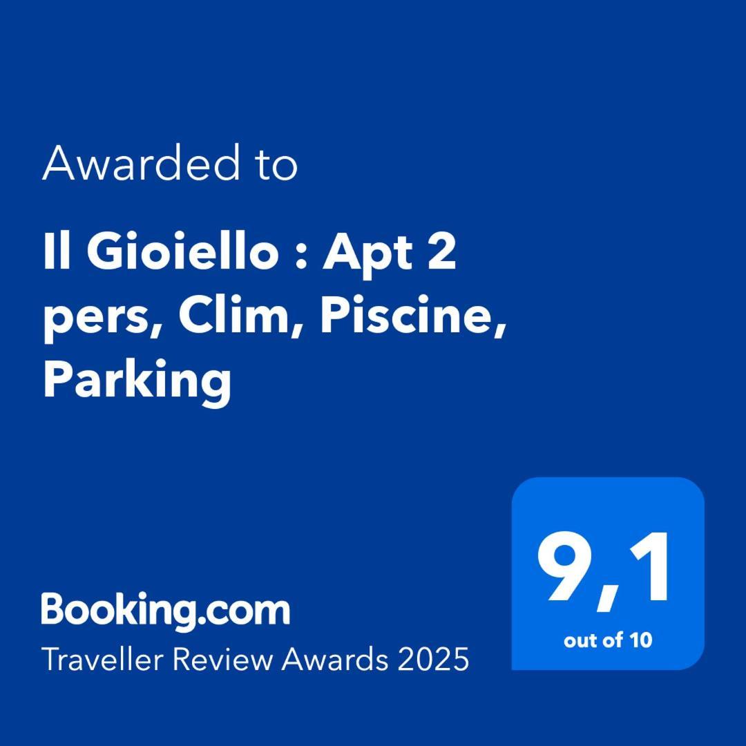 Il Gioiello : Apt 2 Pers, Clim, Piscine, Parking Αντίμπ Εξωτερικό φωτογραφία